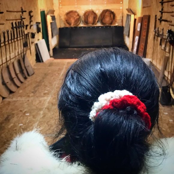 Rainbow Scrunchies Bundle of 6 - Picture 5 of 5